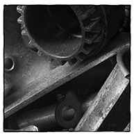 'Technics 2'  •  palladium print  •  12" x 12"
