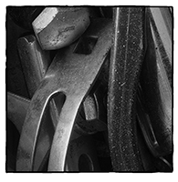 'Technics 4'  •  palladium print  •  12" x 12"